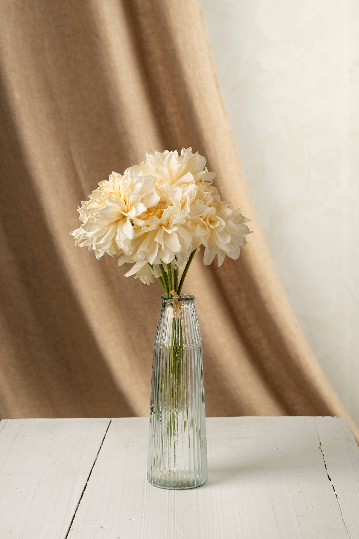Dahlia Flower Bouquet, Champagne