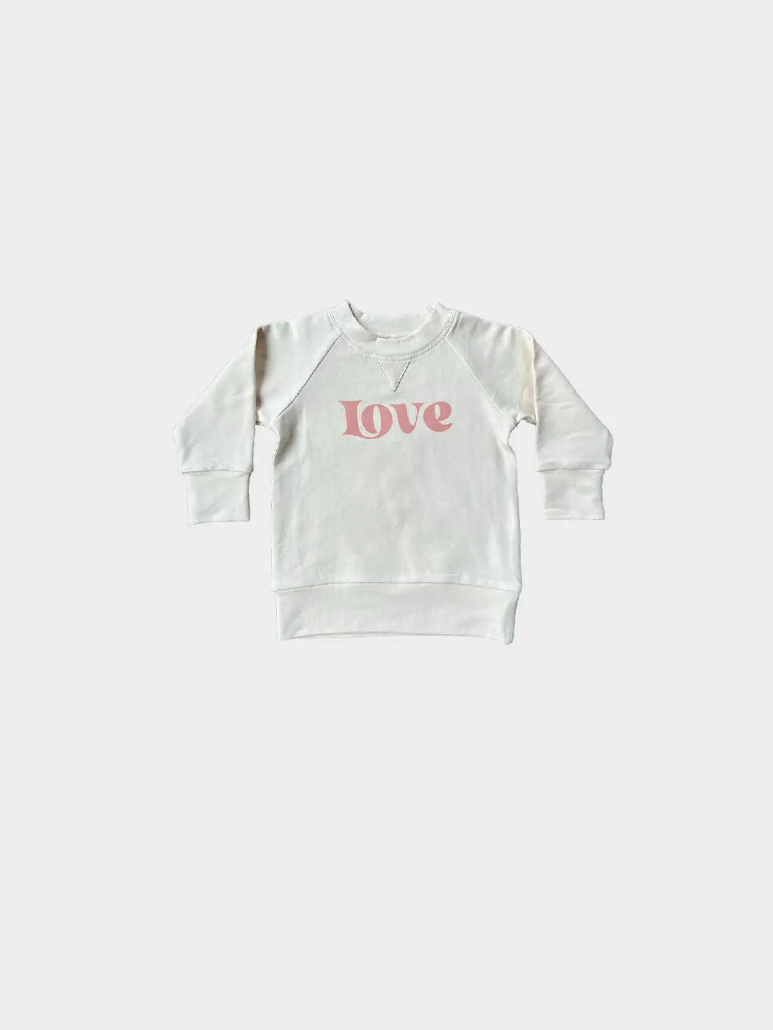 LOVE RAGLAN SWEATSHIRT