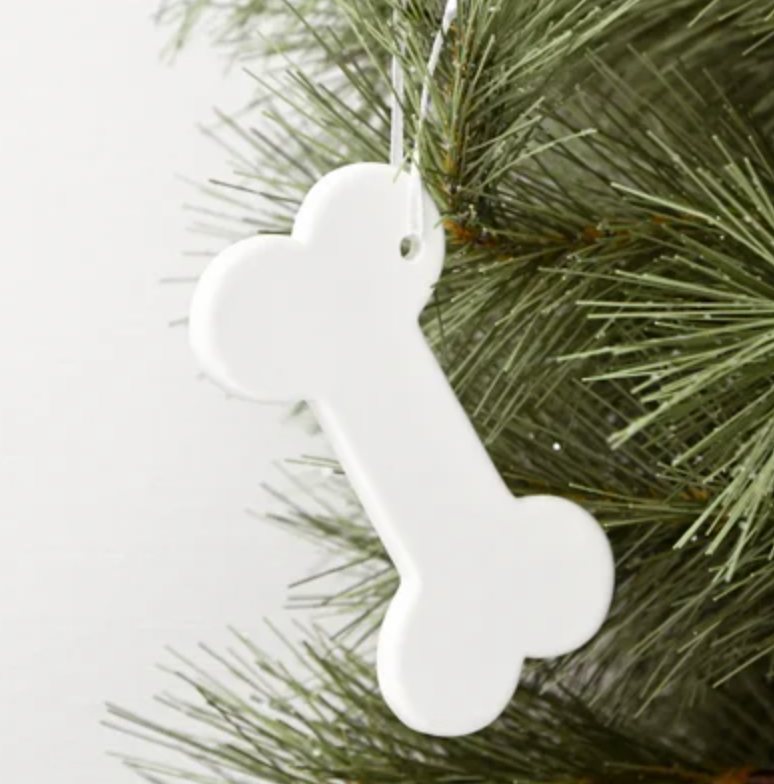 DOG BONE ORNAMENT