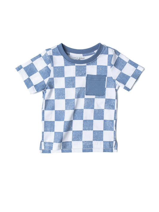 CHECKERED TEE