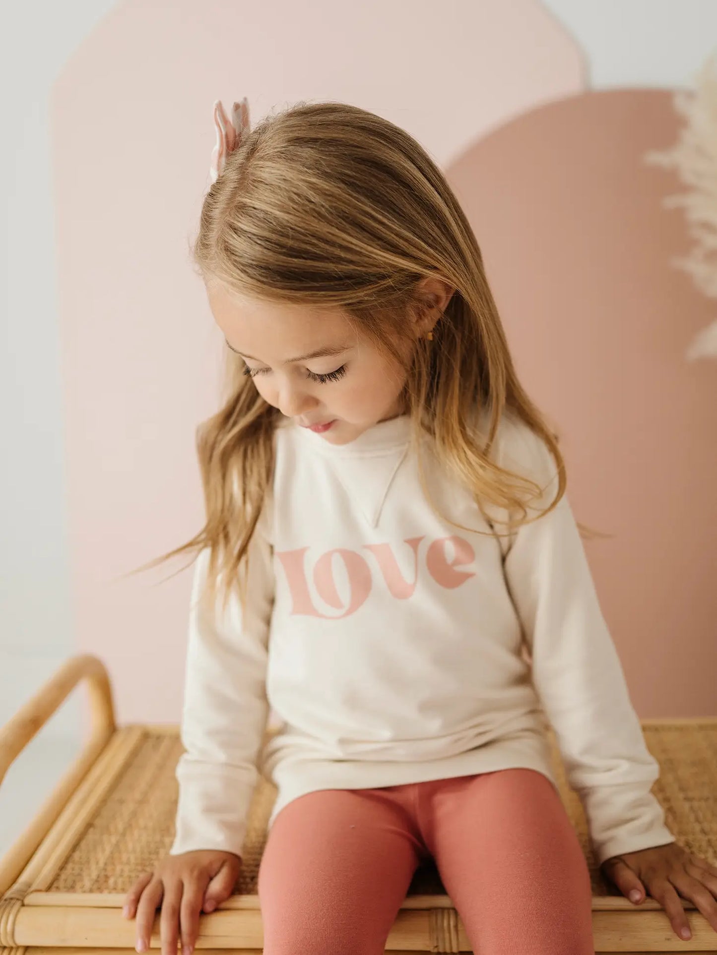 LOVE RAGLAN SWEATSHIRT