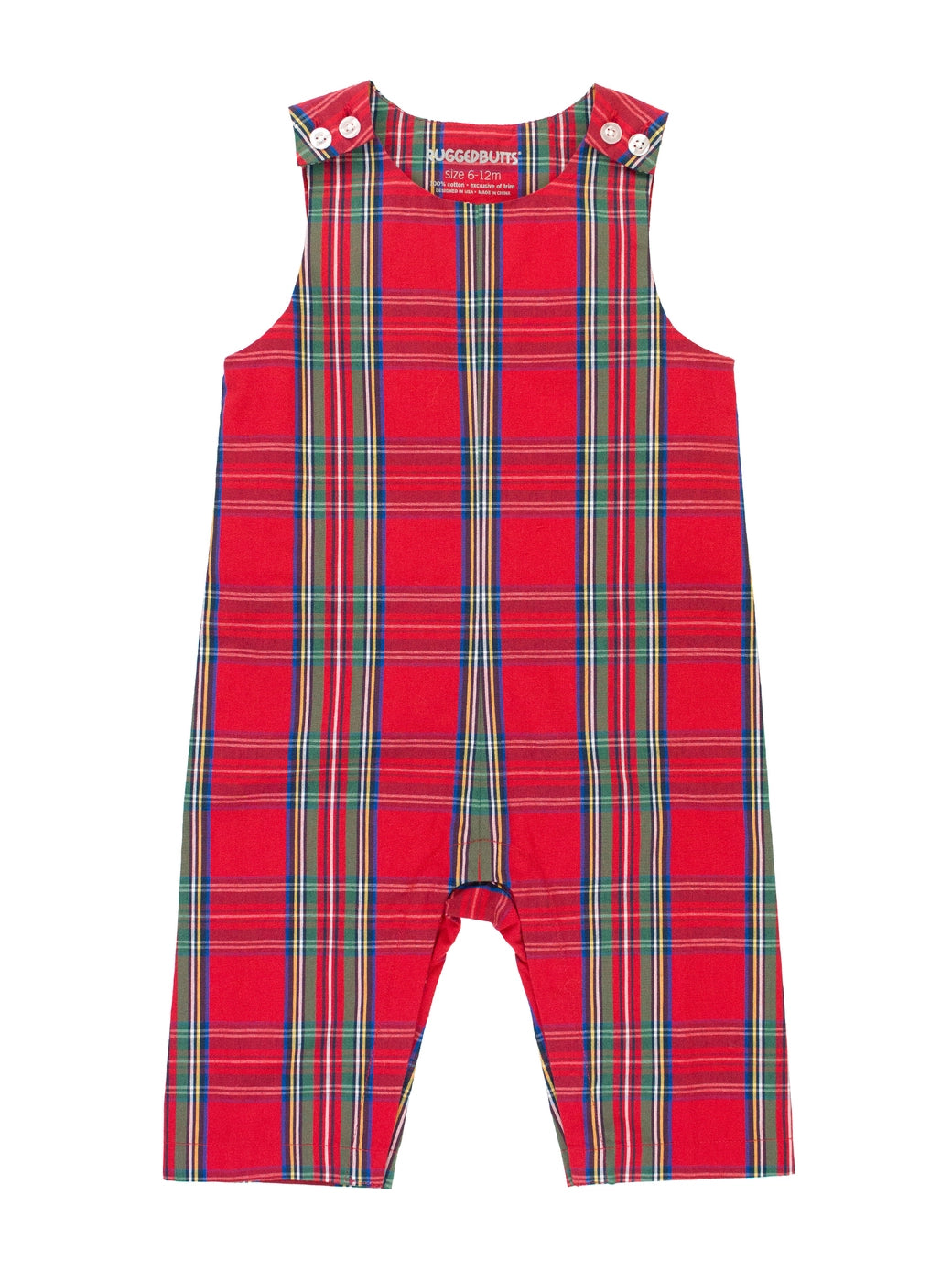 PLAID LONGALL ROMPER