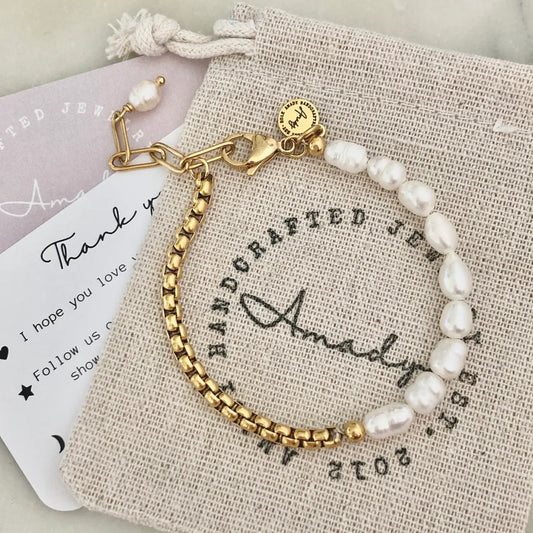 PEARL ADJUSTABLE BRACELET