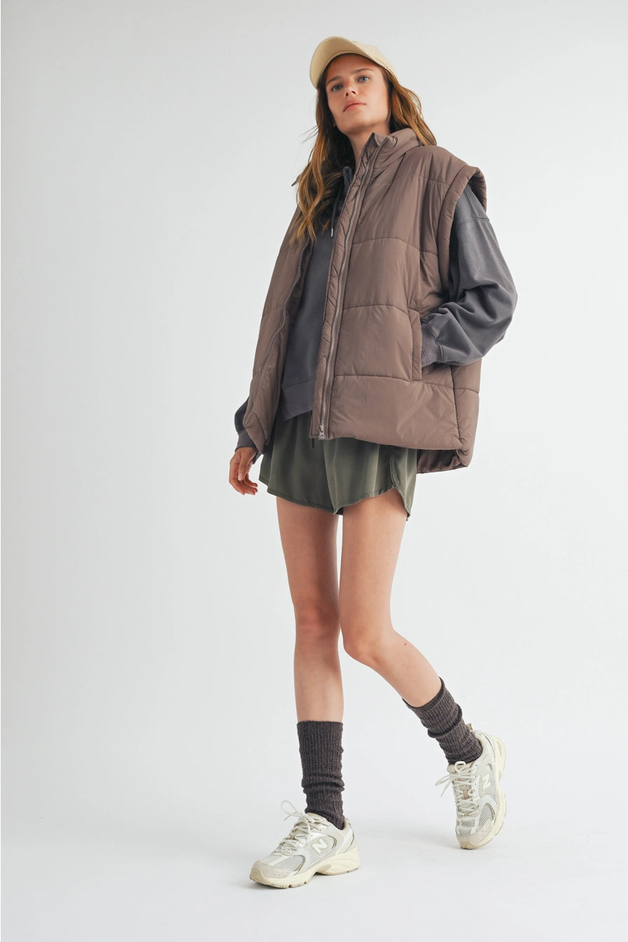 ESPRESSO PUFFER VEST