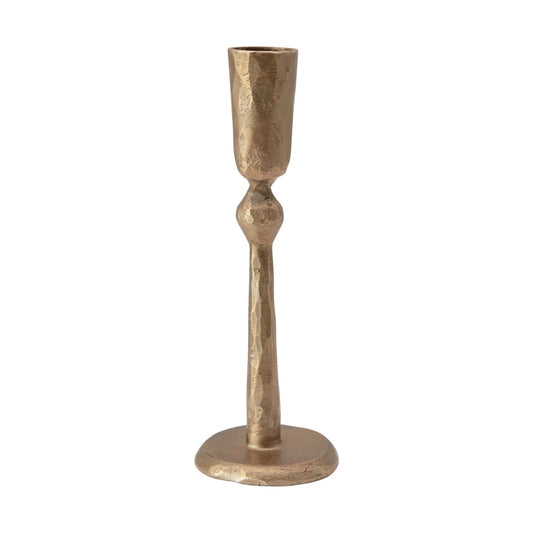TALL GOLD CANDLE HOLDER