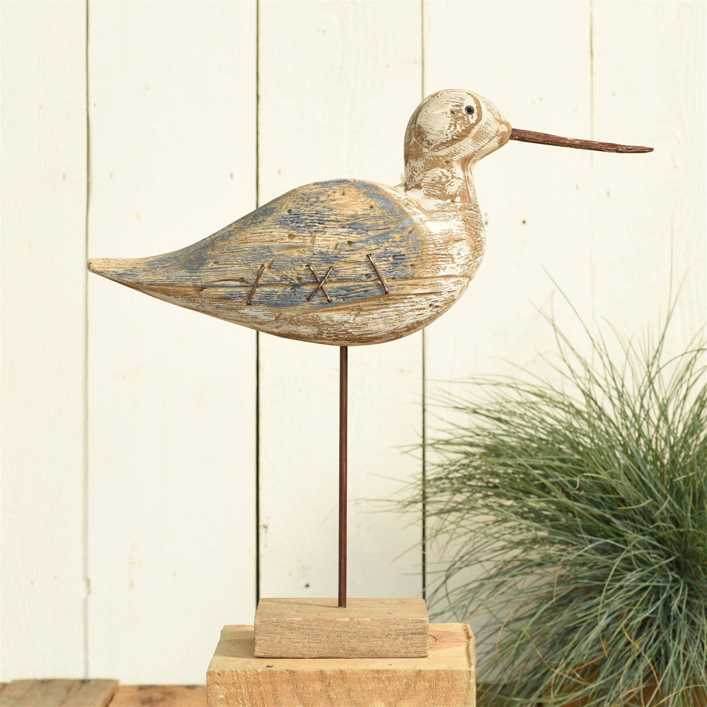 Kelso Wood Seagull - Sandpiper - Navy & Natural Wood
