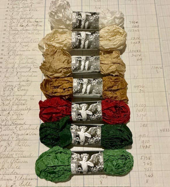 Crinkled Ribbon -colors vary