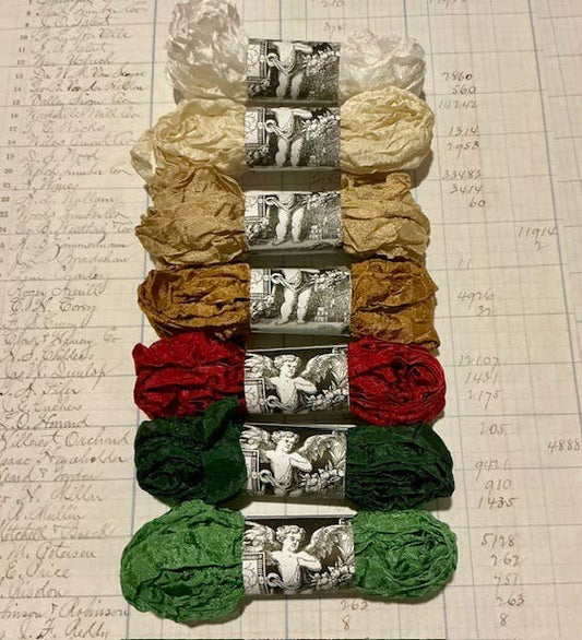 Crinkled Ribbon -colors vary