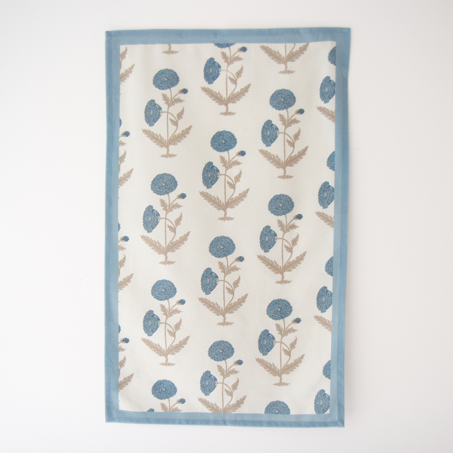 Block Print Tea Towel – Decorative Coastal & Grandmillenial