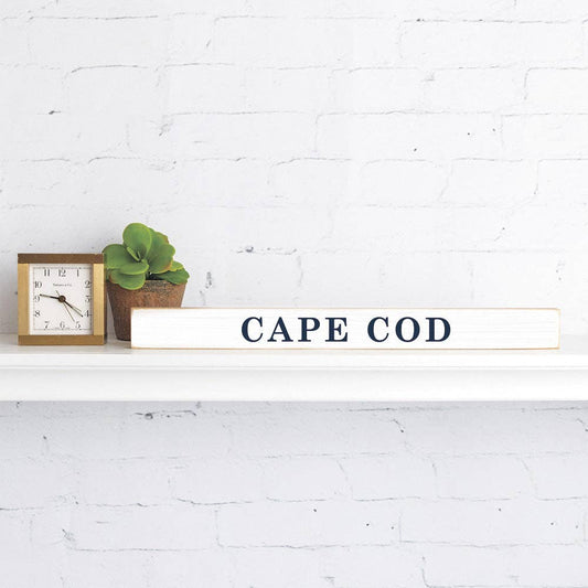 WESTPORT White/Navy Skinny Sign