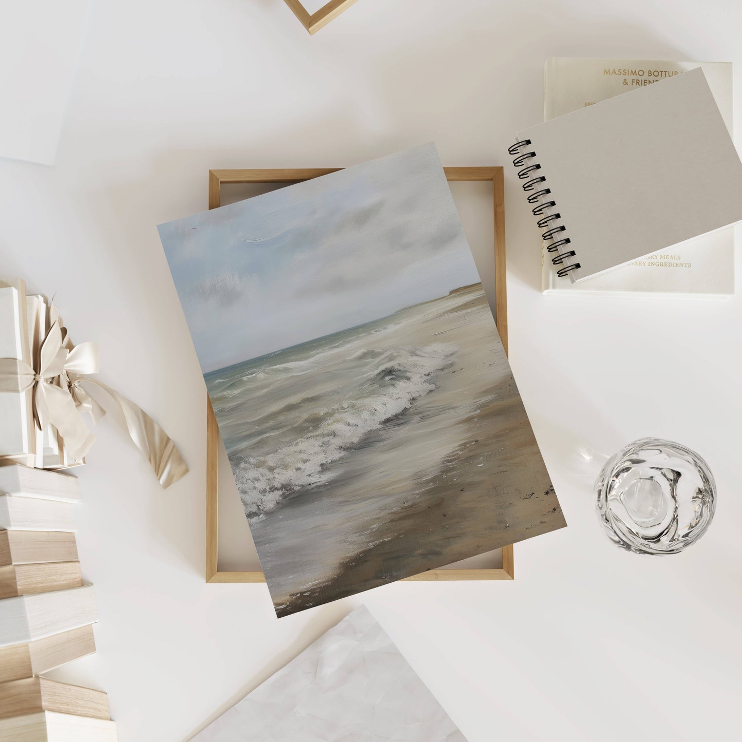 Seashore Art Print on Canvas