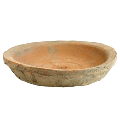 Rustic Terra Cotta Saucer 5 in - Antique Red