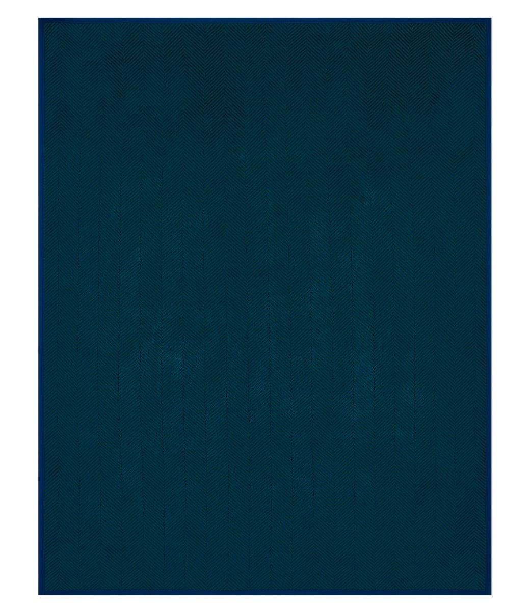Harborview Herringbone Blue Spruce Blanket Chappy Wrap