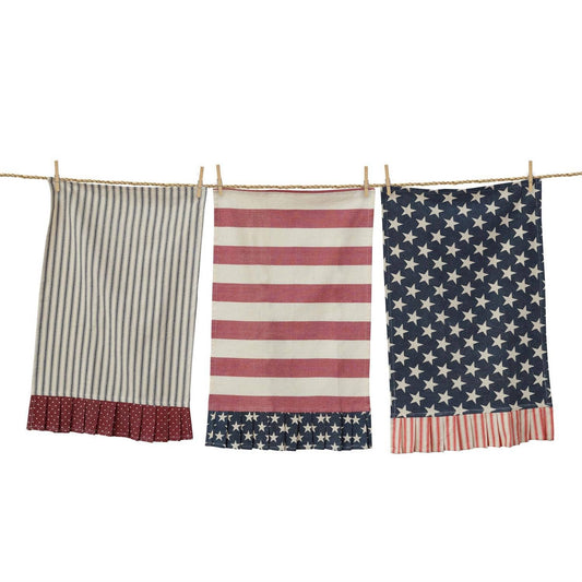 Tea Towel - American Flag -3 styles