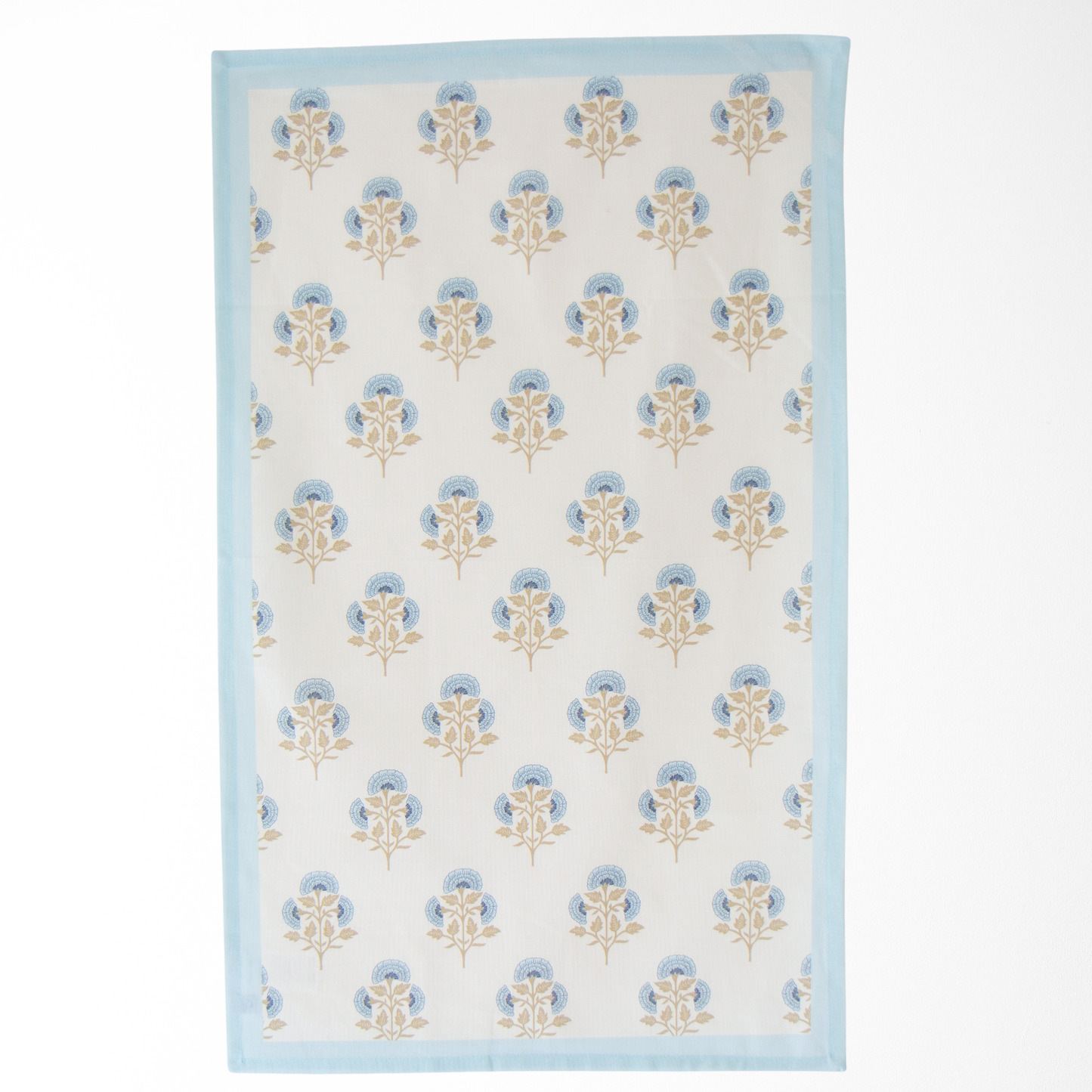 Block Print Tea Towel – Decorative Coastal & Grandmillenial
