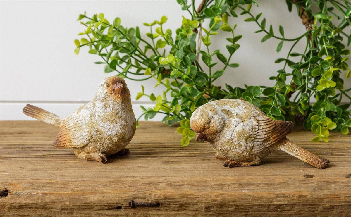 Birds - Natural Weathered Finish (Pk/04 Ast)