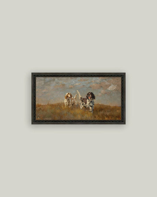 HILLTOP SETTERS FRAMED ART