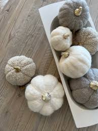 Felt Pumpkin XS, Grey