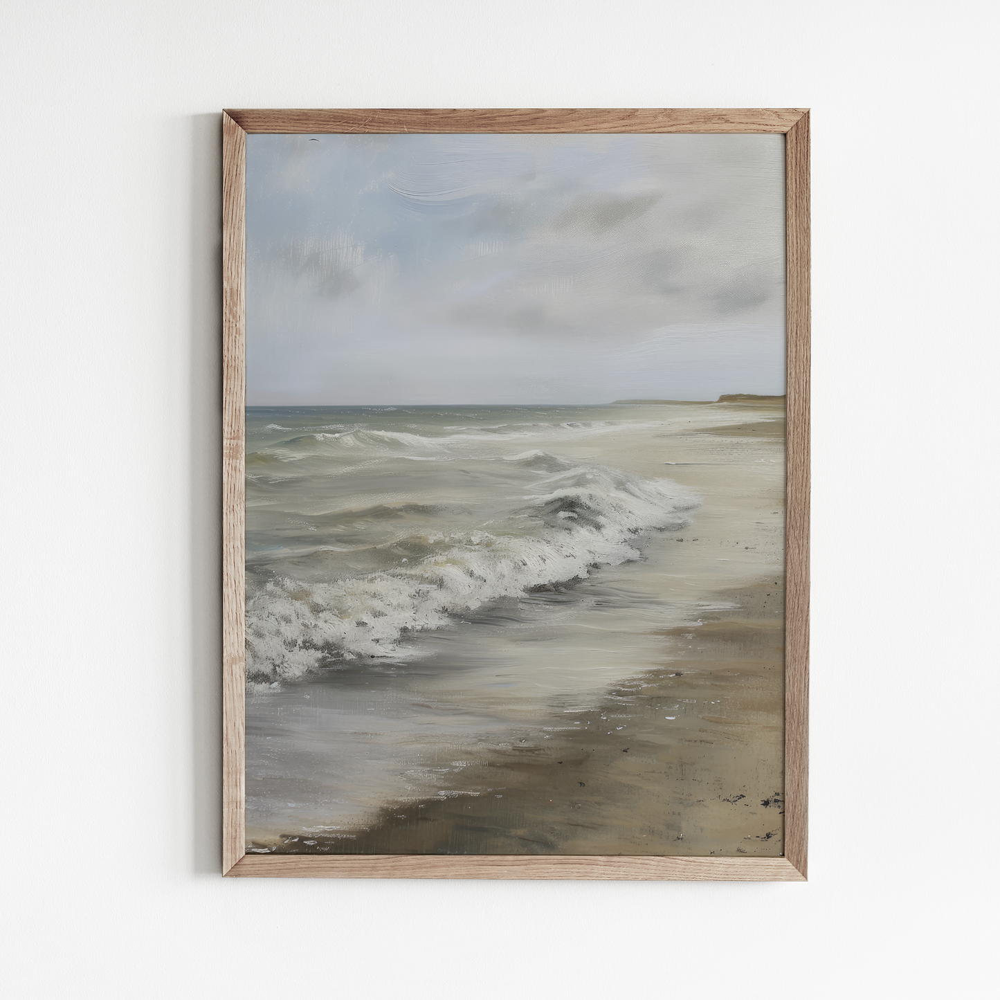 Seashore Art Print on Canvas