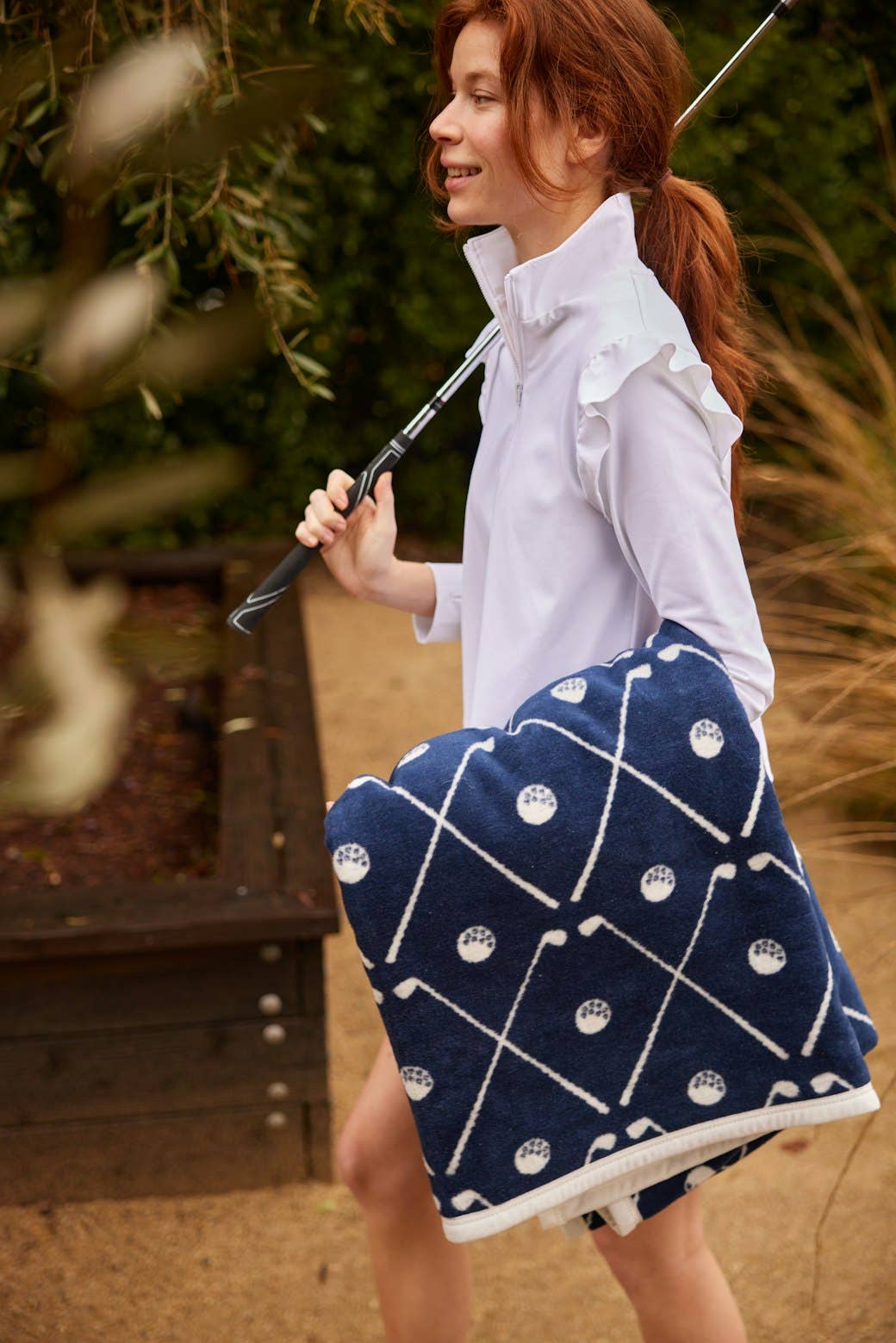 Hitting the Links Blanket Chappy Wrap
