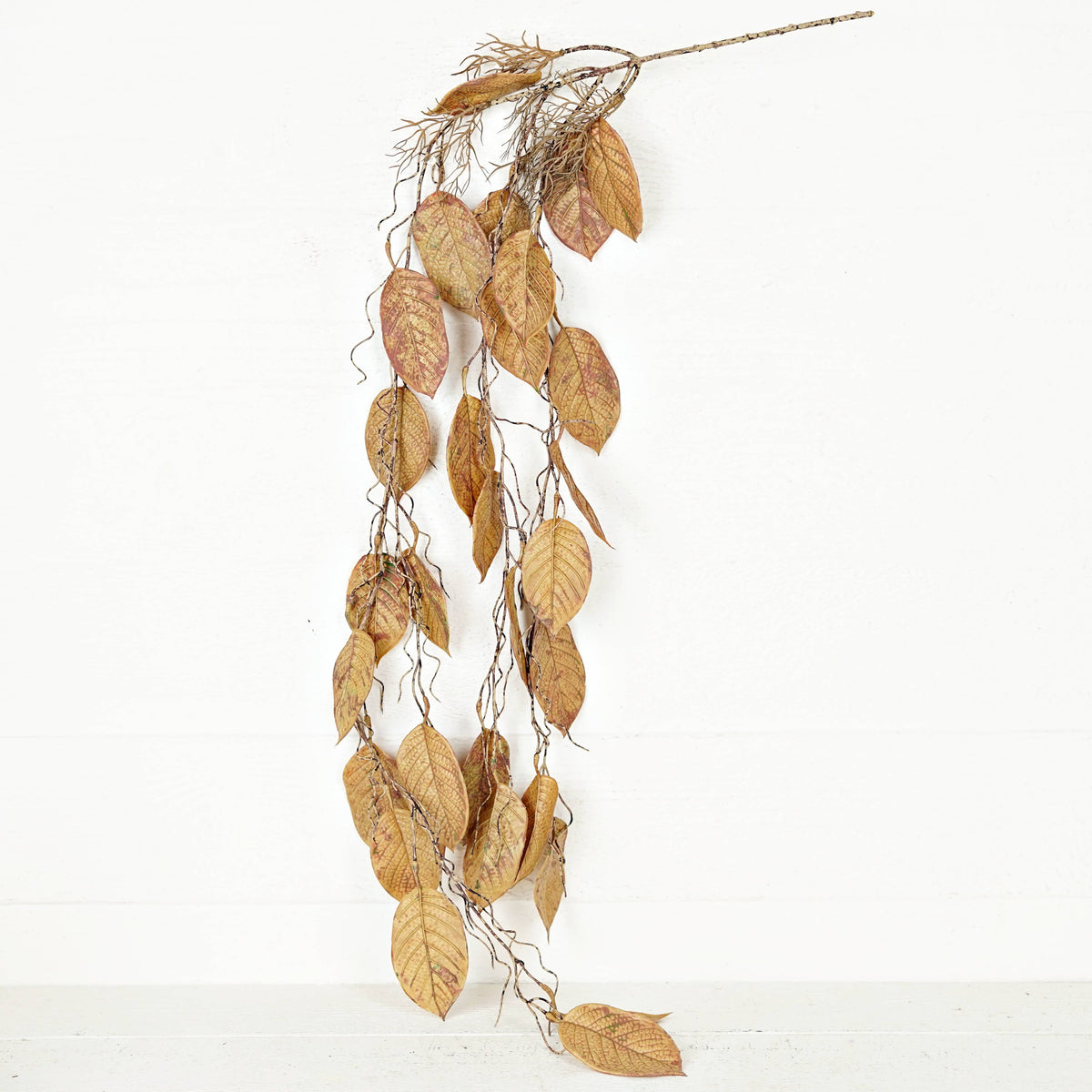 530966- 4ft Dripping Garland-Soft Touch Mini Magnolia Leaves
