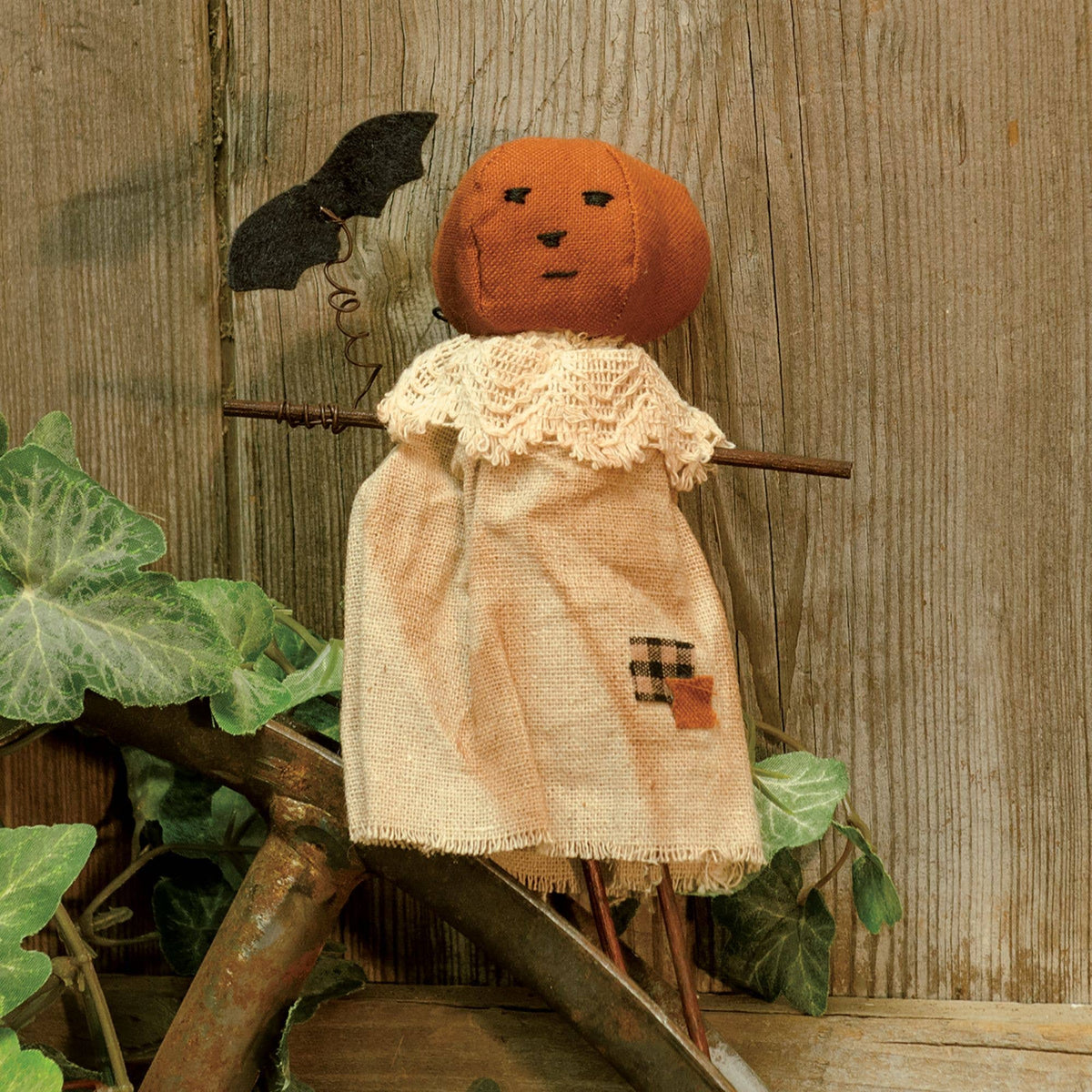 Patches Pumpkin Girl Ornament