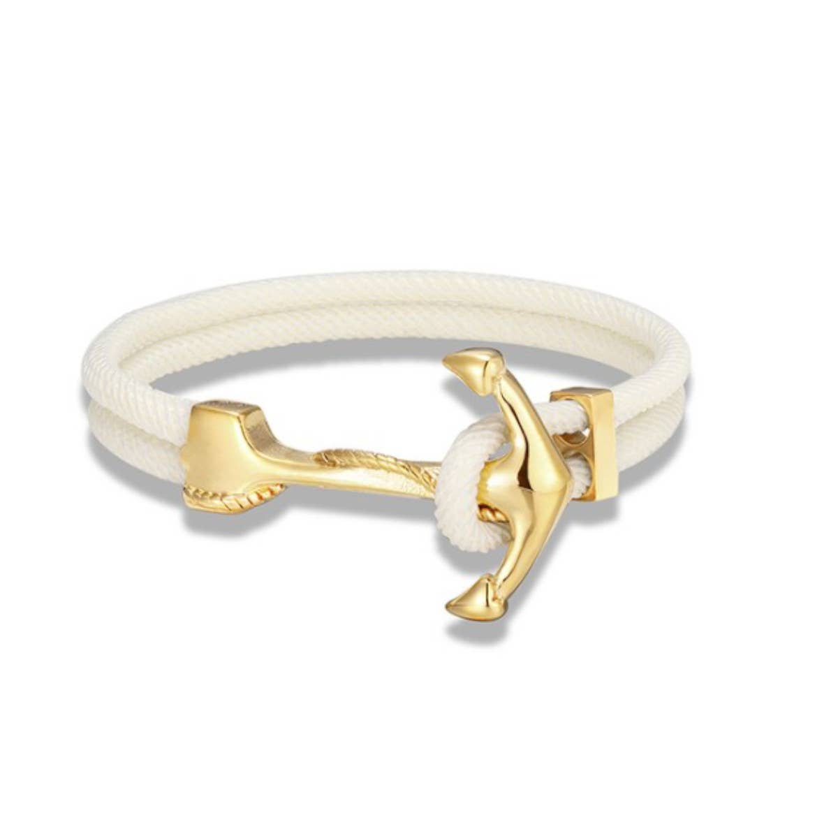 Anchor Rope Bracelet - Off White