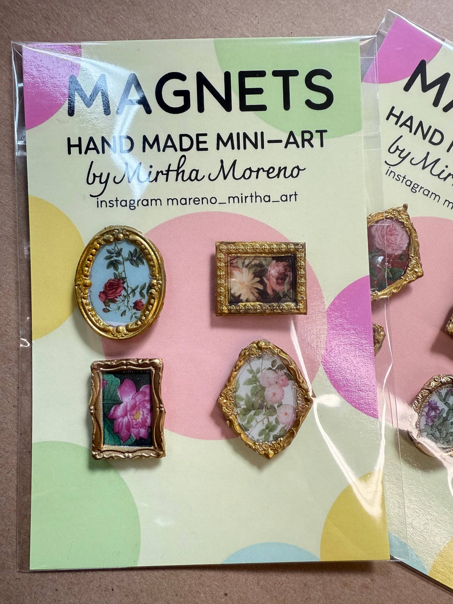 Bird Magnets (Set of 4 each) Bird theme