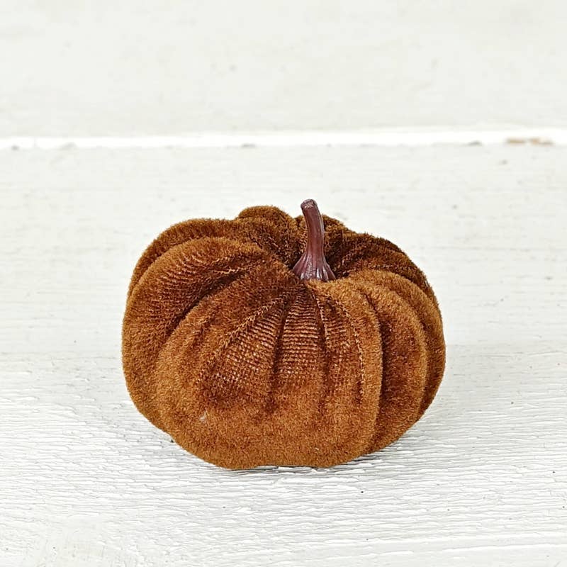 MINI VELVET PUMPKIN