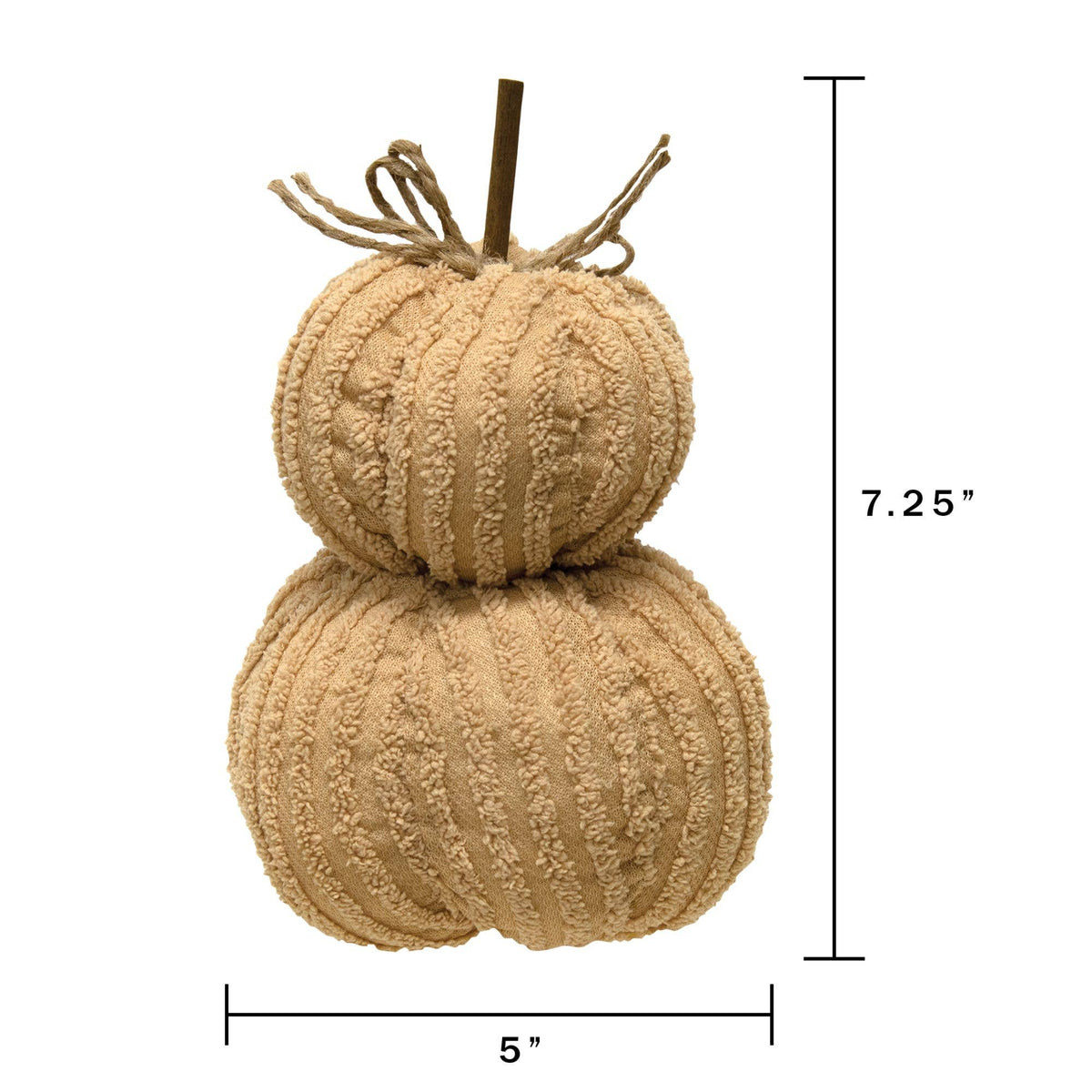 Mini Cream Pumpkin Stack