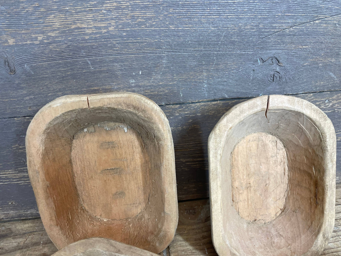 Mini Wood Dough Bowl -unfinished