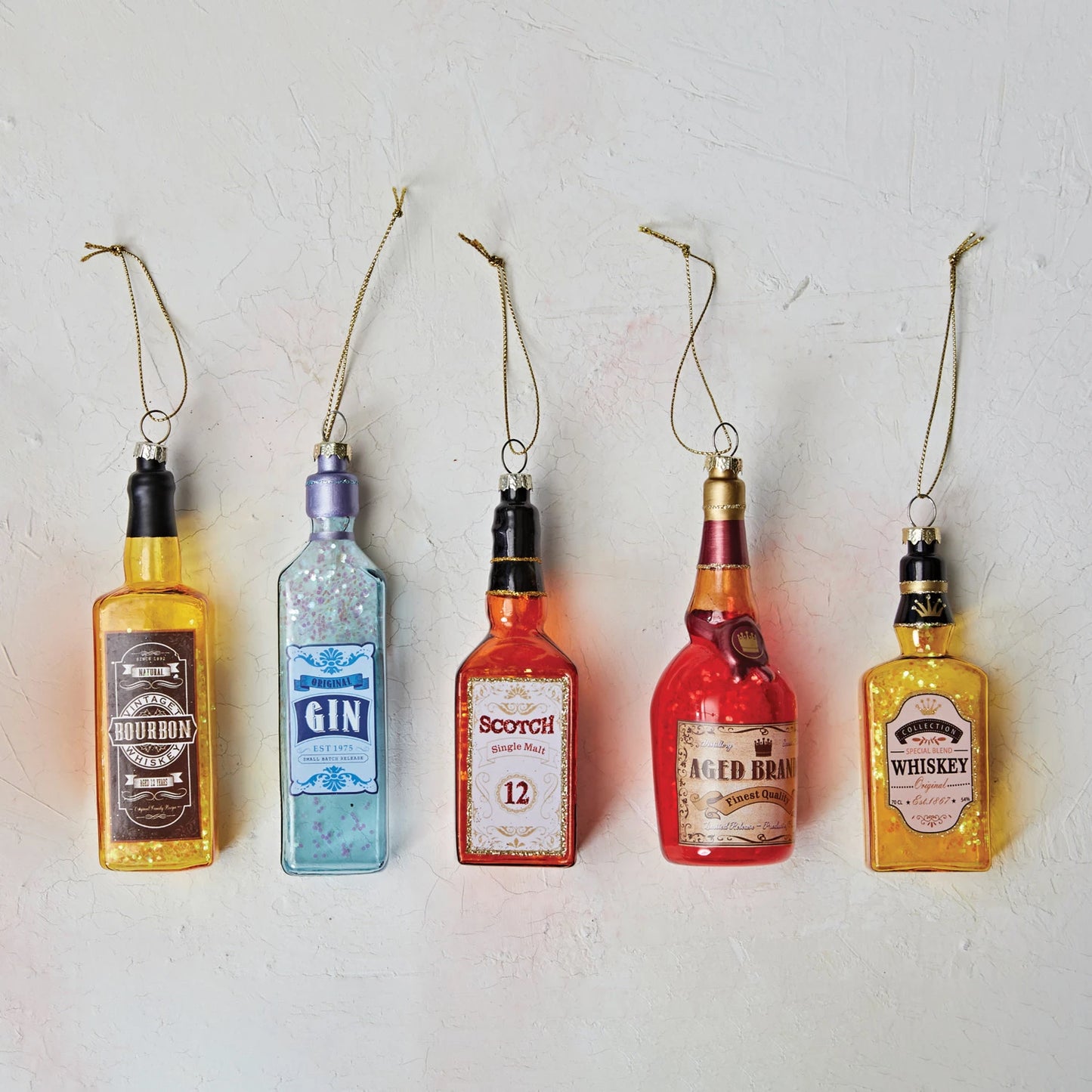 LIQUOR BOTTLE ORNAMENT