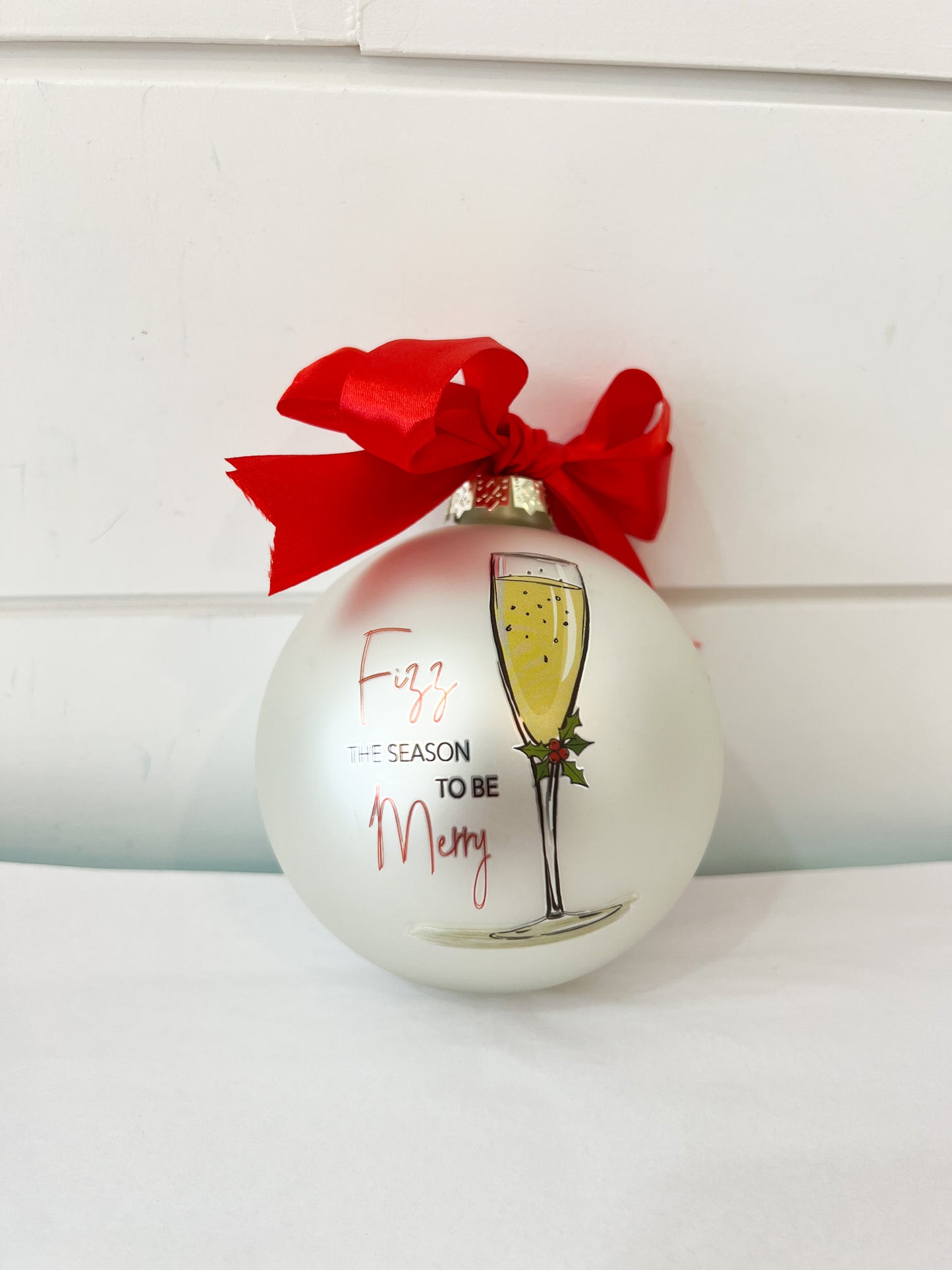 WINE CHRISTMAS ORNAMENT