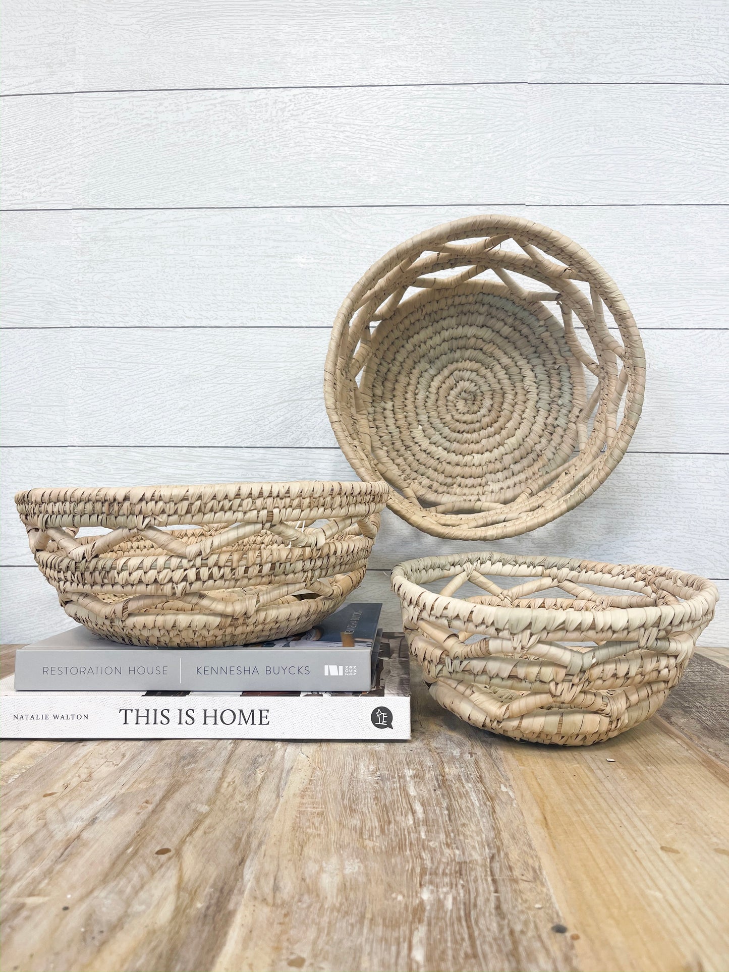 WOVEN SEAGRASS BASKET