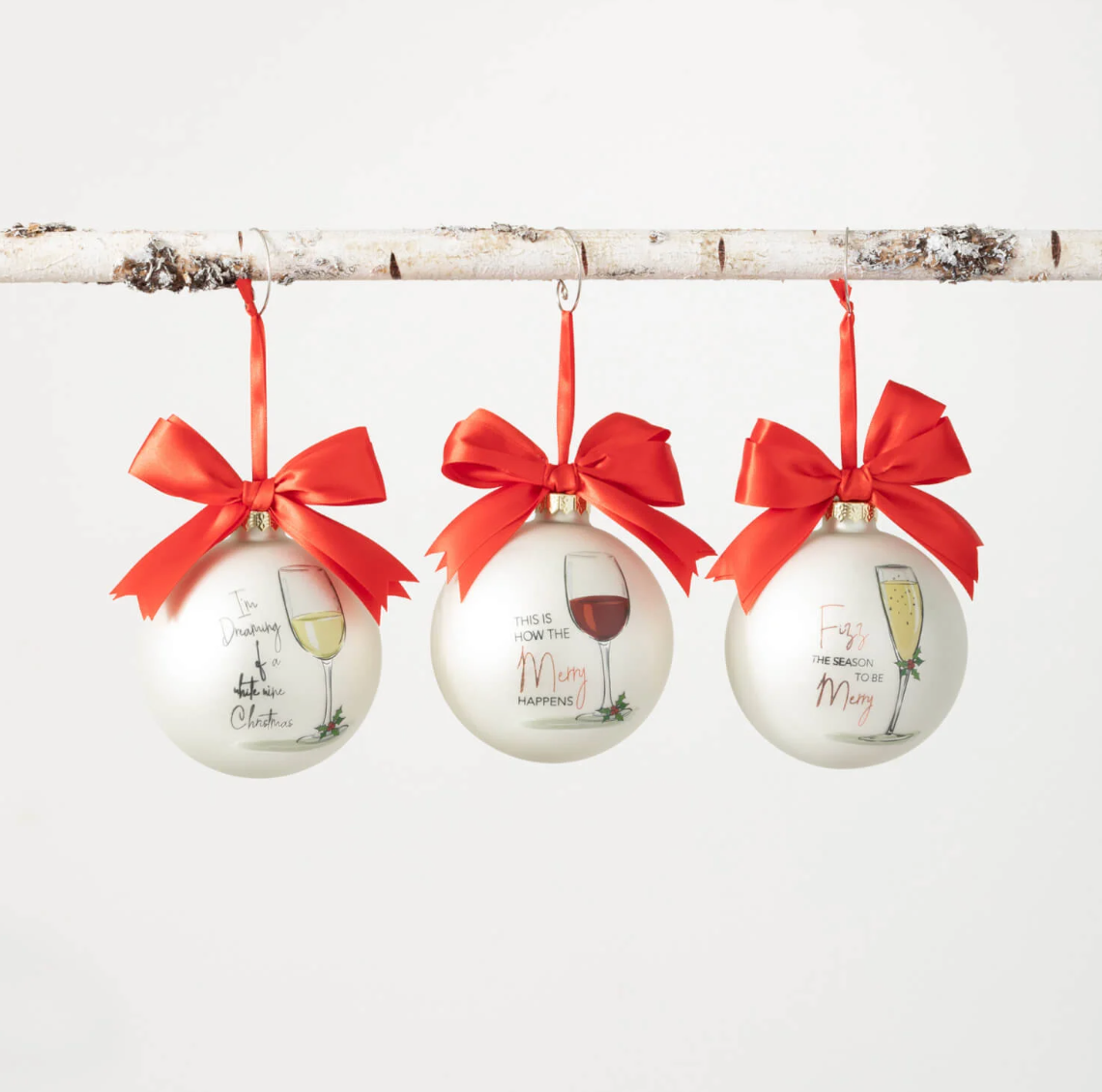 WINE CHRISTMAS ORNAMENT