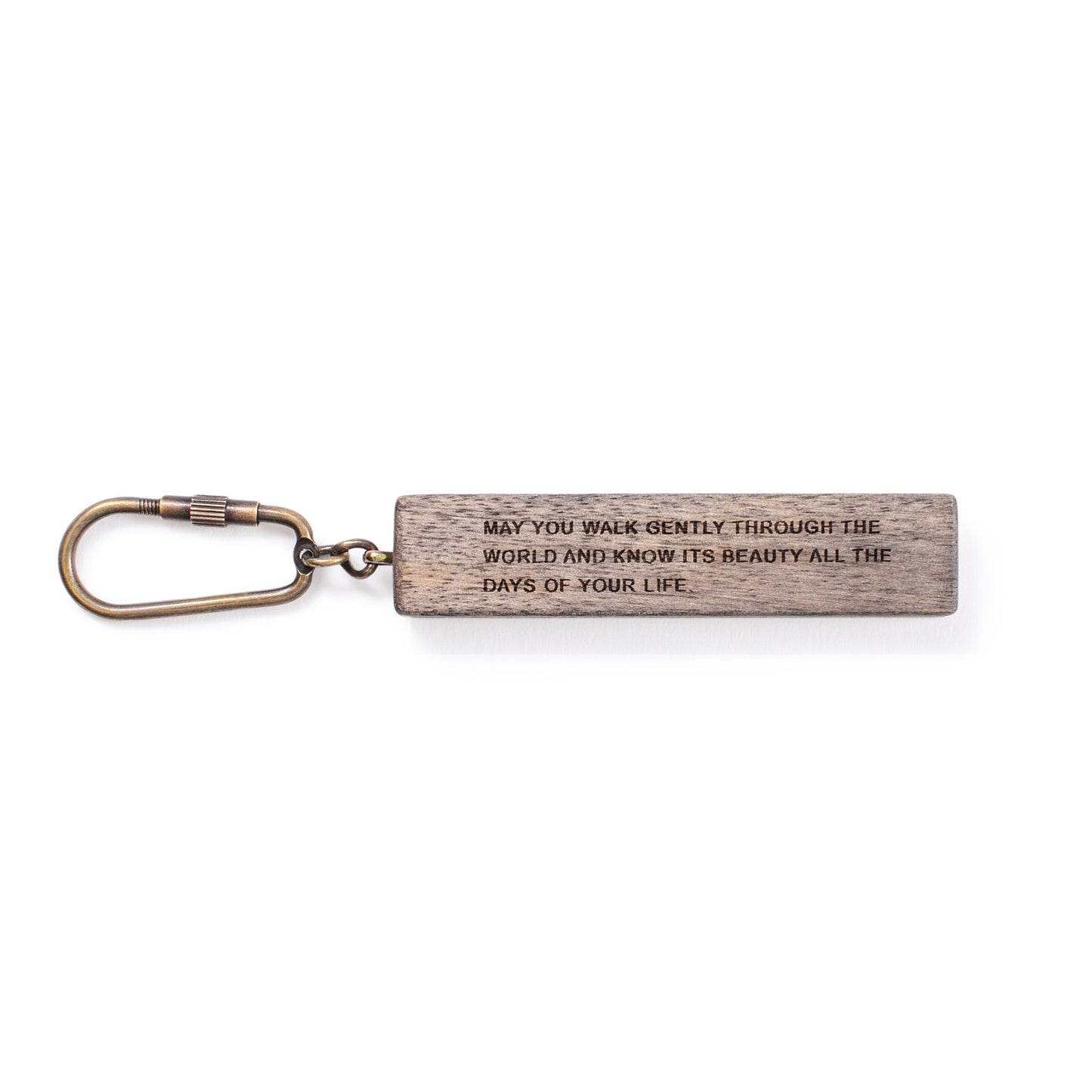 WOOD KEYCHAIN