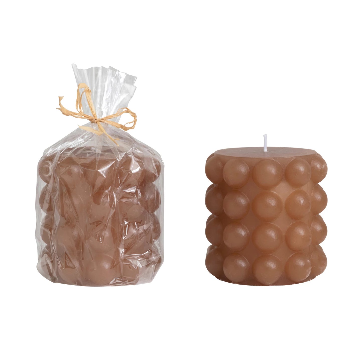 HOBNAIL PILLAR CANDLE