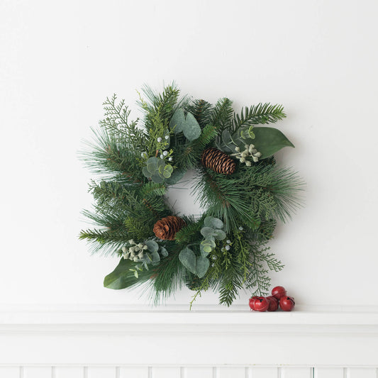 PINE EUCALYPTUS WREATH